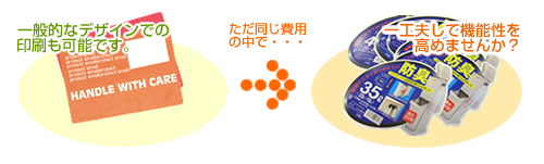シールやラベルの印刷について